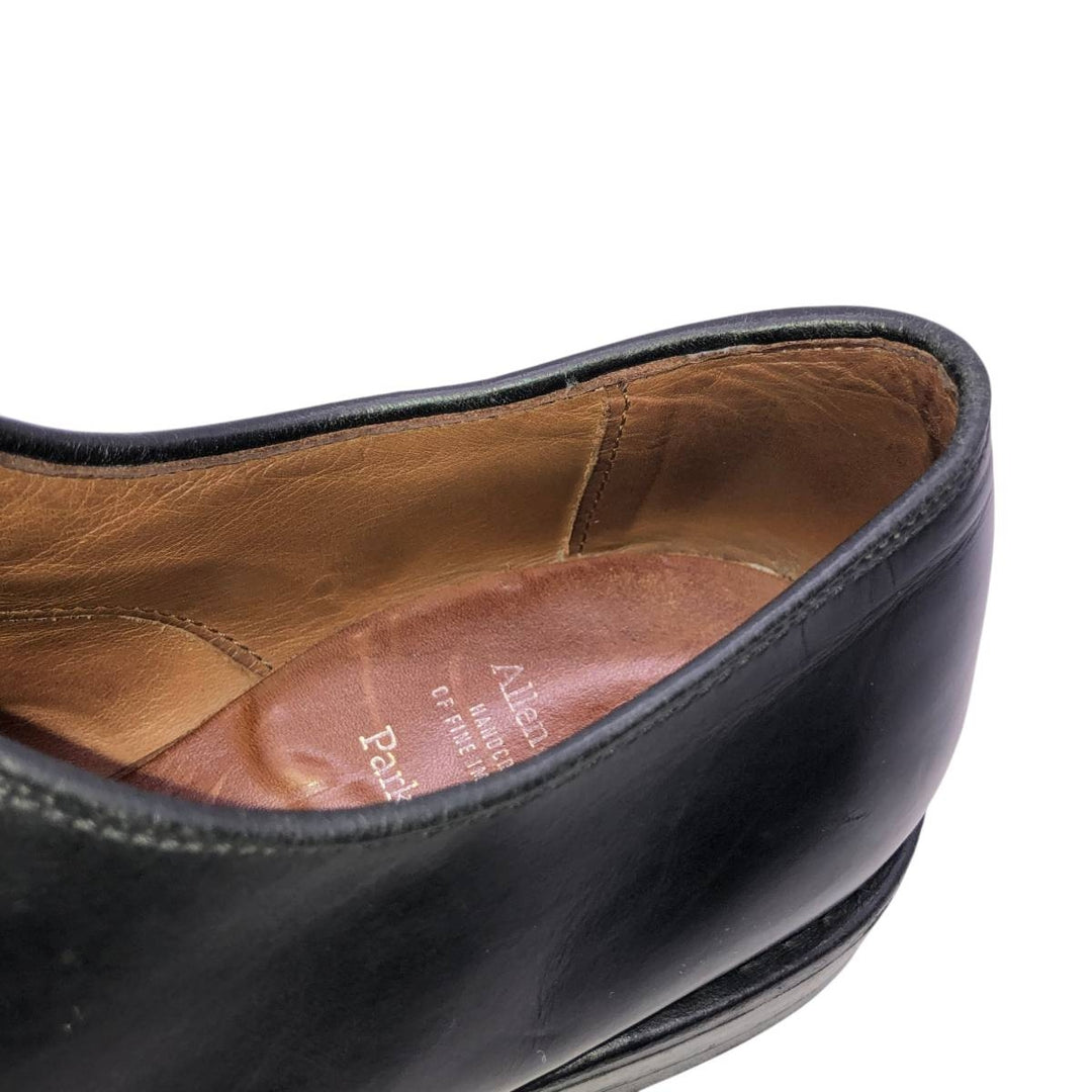 Allen Edmonds Park Avenue Straight Tip Shoes, Made in USA, Size 8 1/2 E Men's 26.5cm genuine leather black type Vintage Second Hand