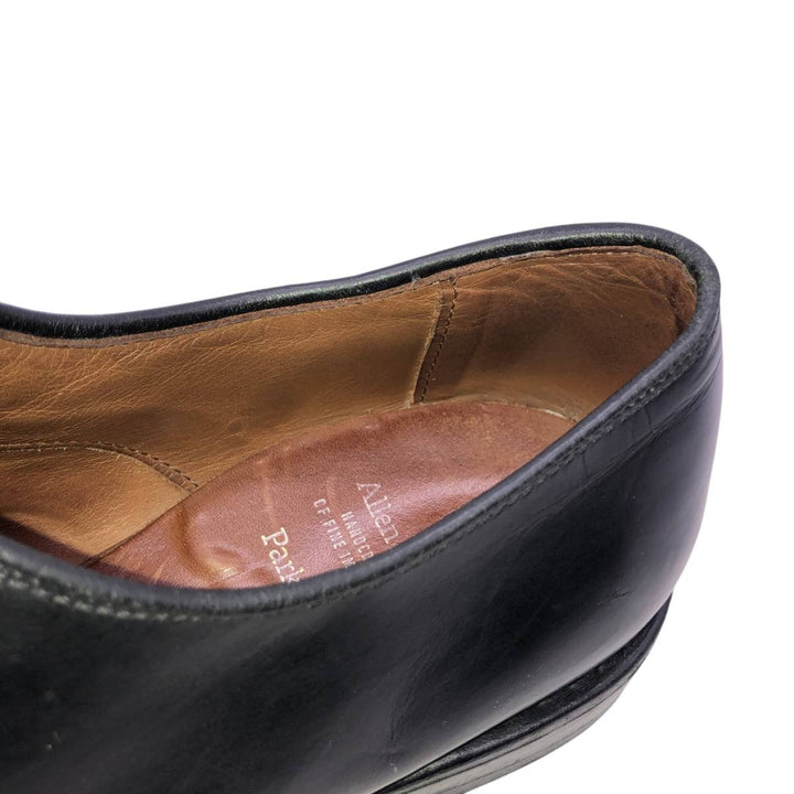 Allen Edmonds Park Avenue Straight Tip Shoes, Made in USA, Size 8 1/2 E Men's 26.5cm genuine leather black type Vintage Second Hand