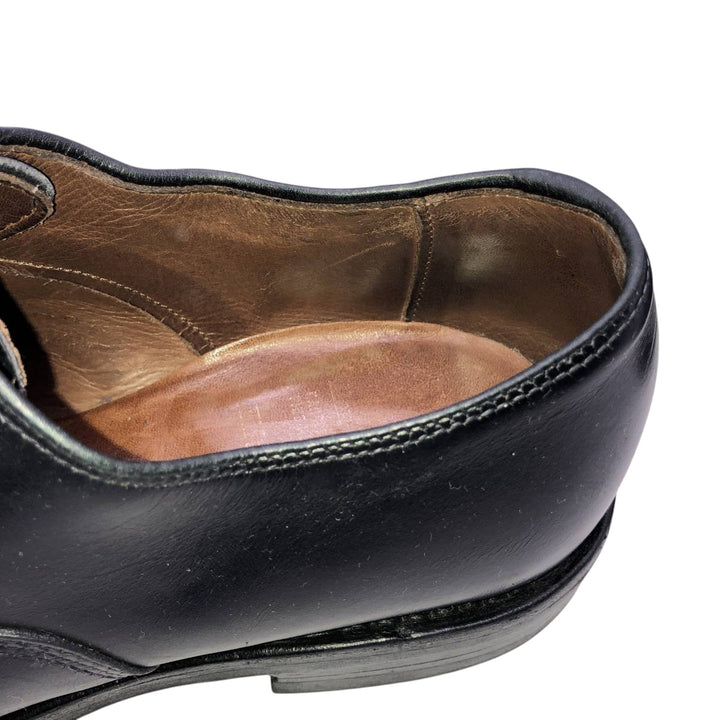 Allen Edmonds Fifth Avenue Straight Tip Shoes, Size 8 1/2E Men's 26.5cm unclear black type Vintage Second Hand