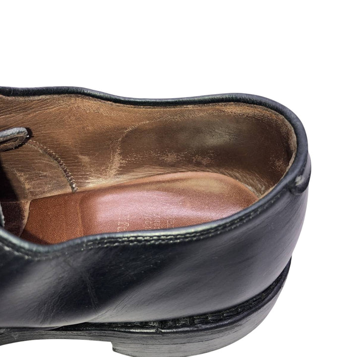 Allen Edmonds Fifth Avenue Straight Tip Shoes, Size 8 1/2E Men's 26.5cm unclear black type Vintage Second Hand