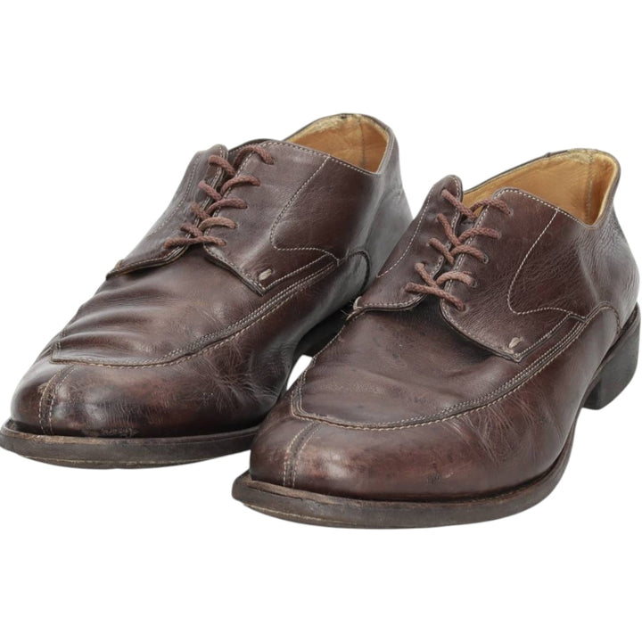 Paraboot U-tip shoes made in France 8 1/2 Men's 27.0cm unclear brown type Vintage Second Hand