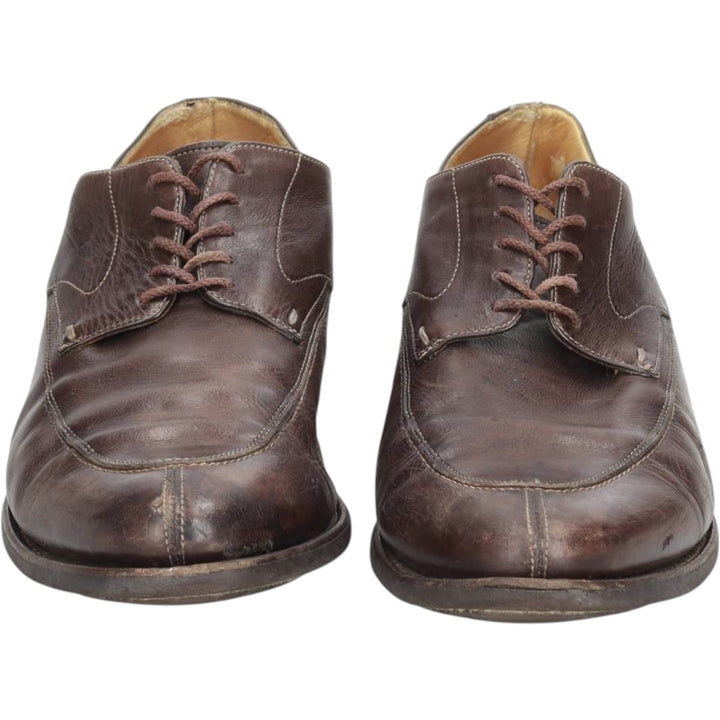 Paraboot U-tip shoes made in France 8 1/2 Men's 27.0cm unclear brown type Vintage Second Hand