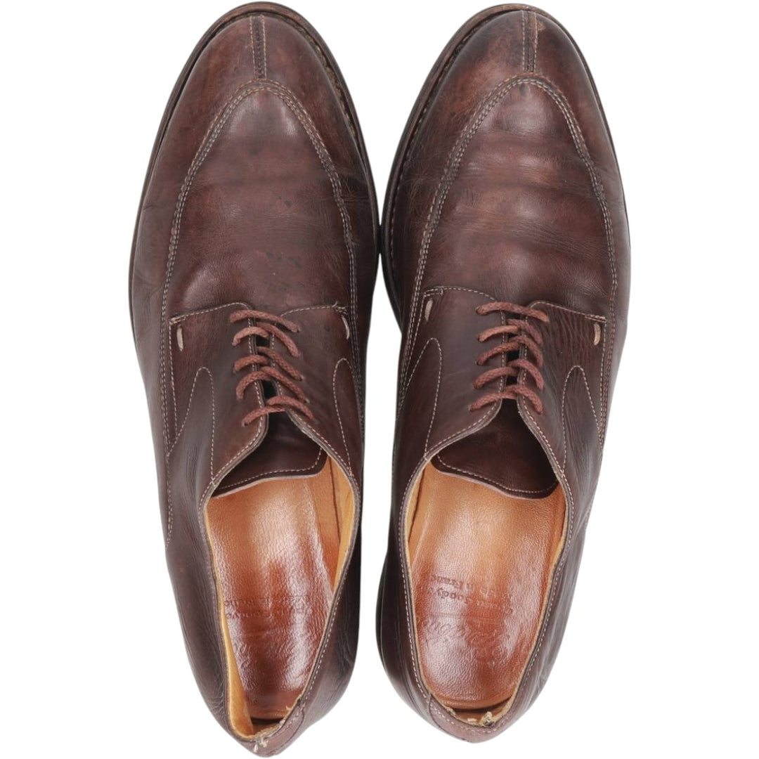 Paraboot U-tip shoes made in France 8 1/2 Men's 27.0cm unclear brown type Vintage Second Hand