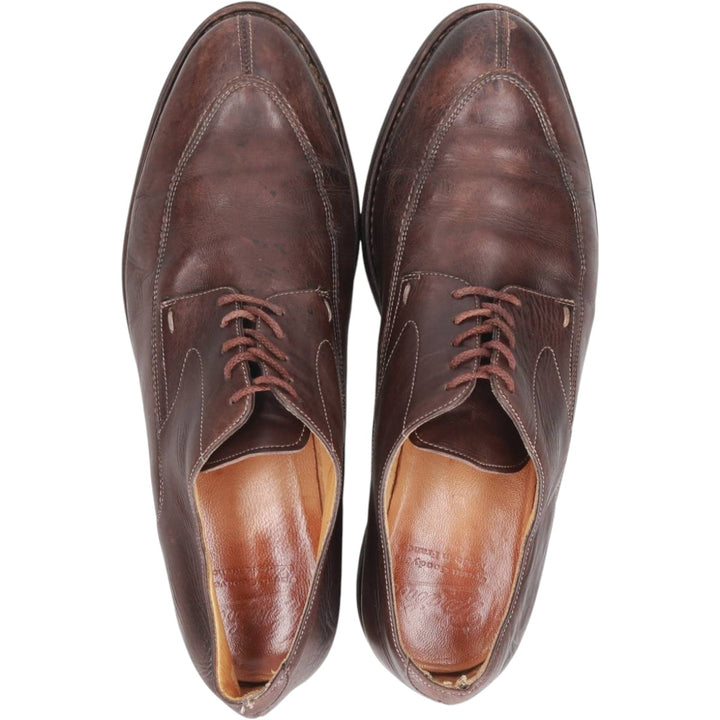 Paraboot U-tip shoes made in France 8 1/2 Men's 27.0cm unclear brown type Vintage Second Hand