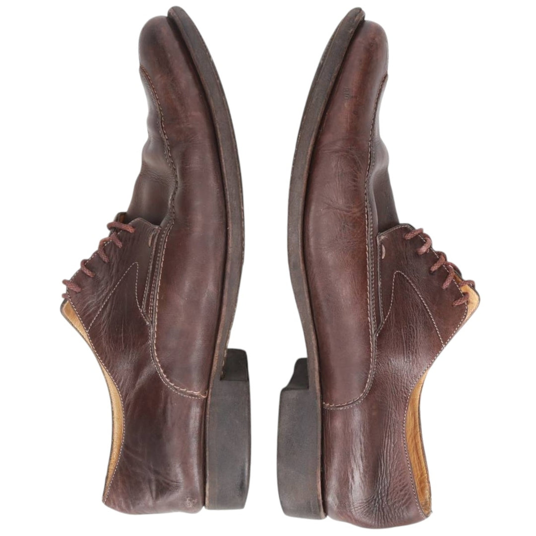 Paraboot U-tip shoes made in France 8 1/2 Men's 27.0cm unclear brown type Vintage Second Hand