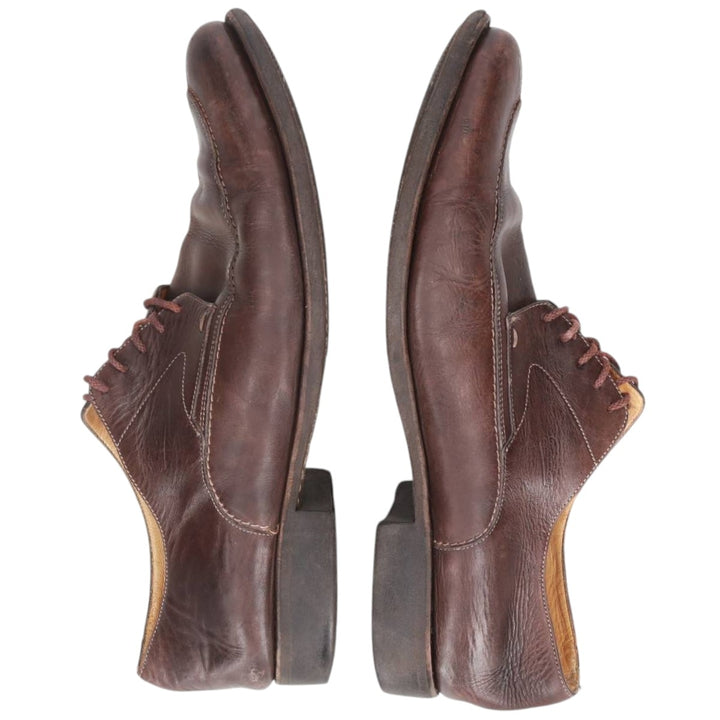 Paraboot U-tip shoes made in France 8 1/2 Men's 27.0cm unclear brown type Vintage Second Hand