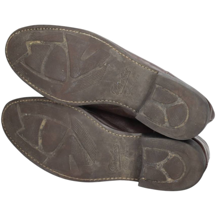 Paraboot U-tip shoes made in France 8 1/2 Men's 27.0cm unclear brown type Vintage Second Hand