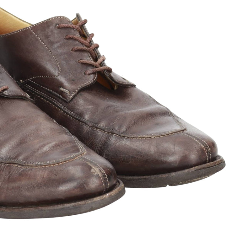 Paraboot U-tip shoes made in France 8 1/2 Men's 27.0cm unclear brown type Vintage Second Hand