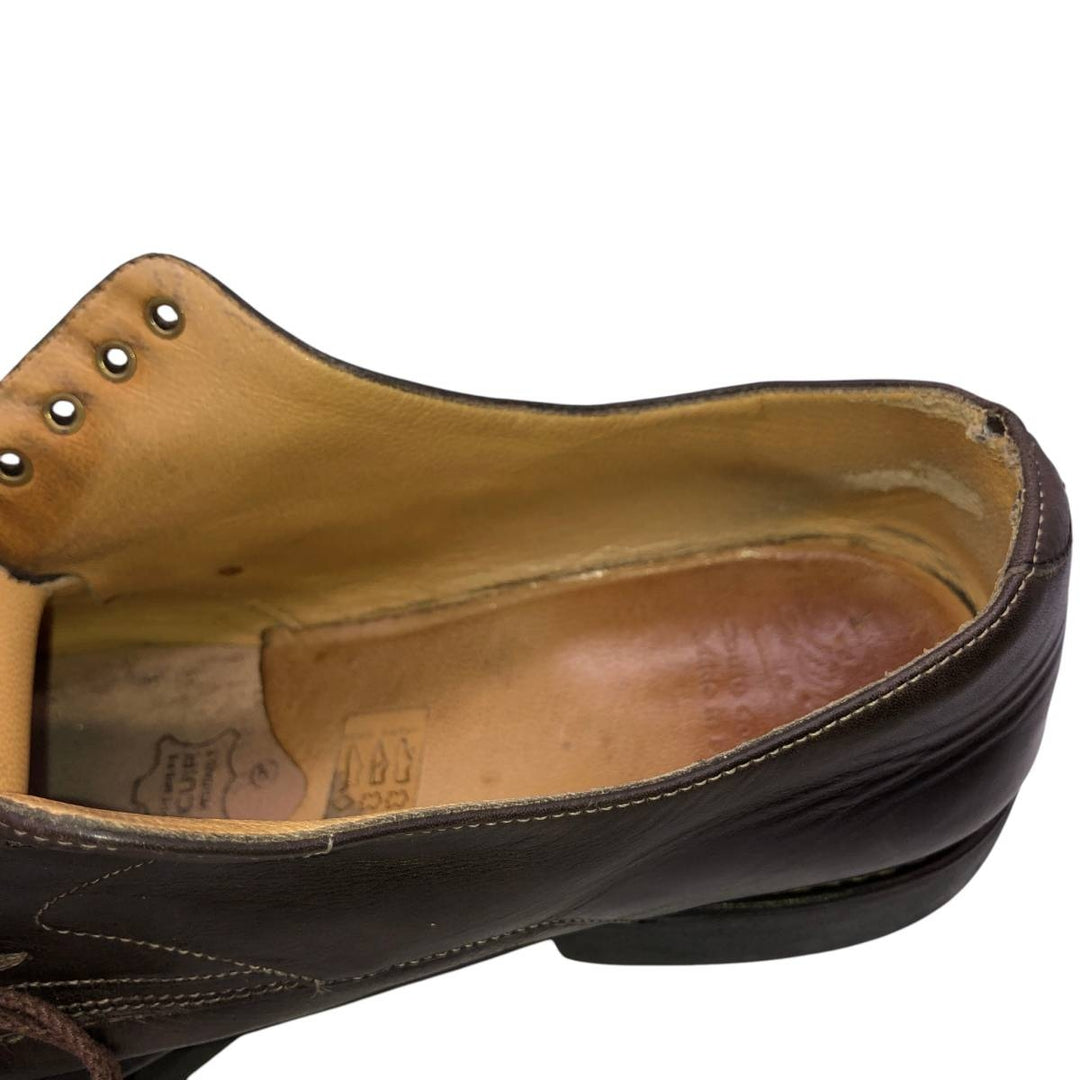 Paraboot U-tip shoes made in France 8 1/2 Men's 27.0cm unclear brown type Vintage Second Hand