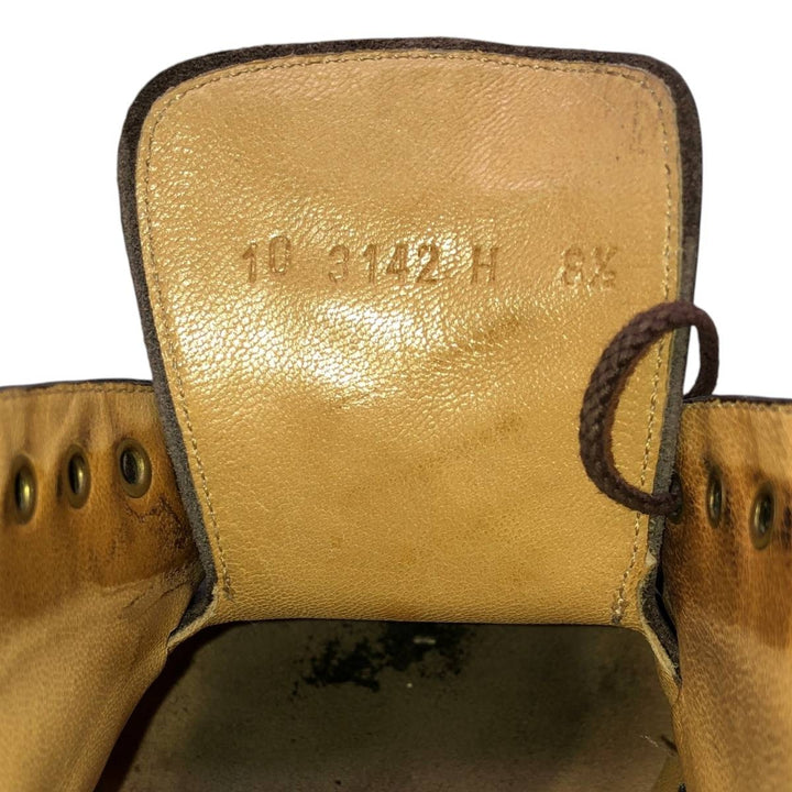 Paraboot U-tip shoes made in France 8 1/2 Men's 27.0cm unclear brown type Vintage Second Hand