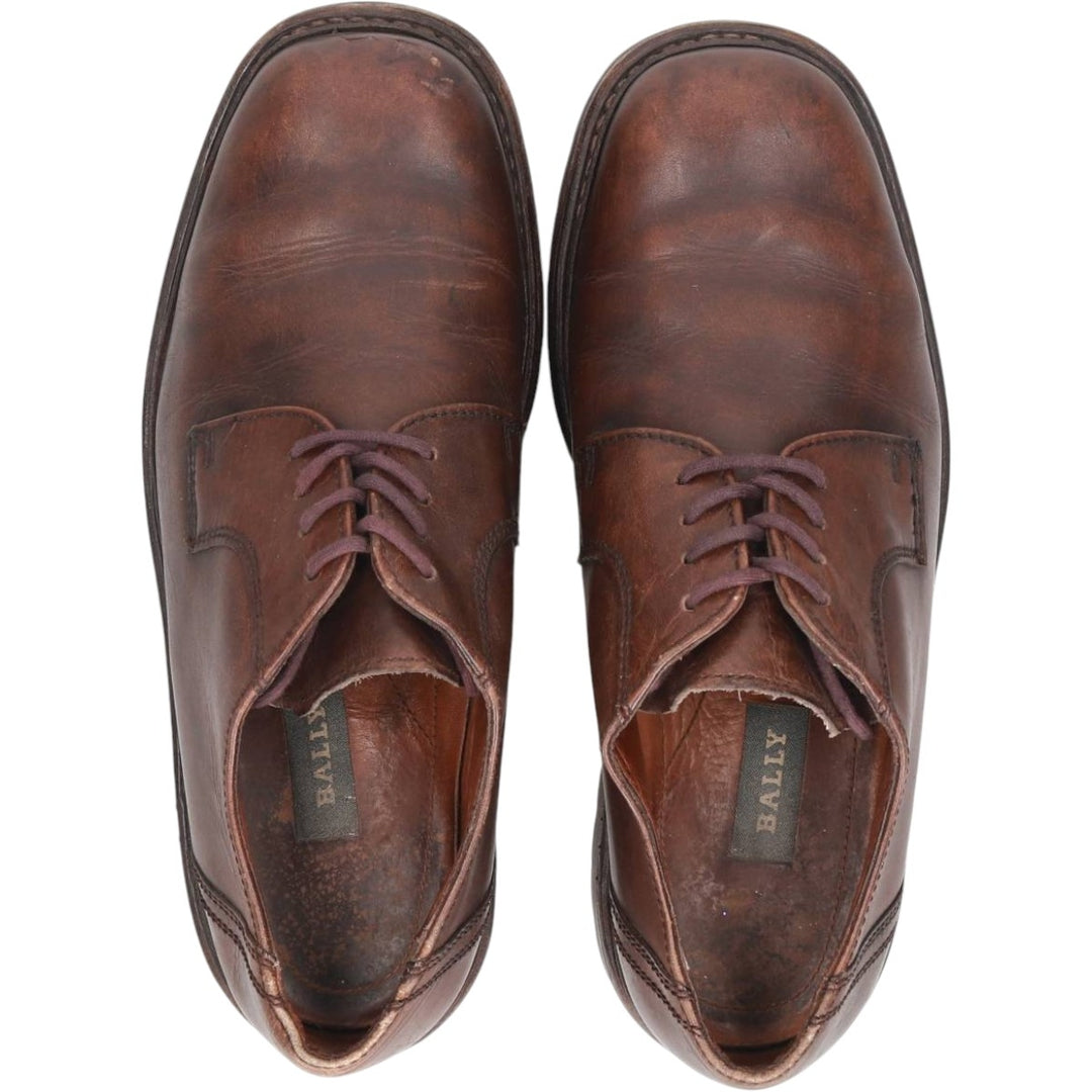 Bally plain toe shoes Men's 26.0cm unclear brown type Vintage Second Hand