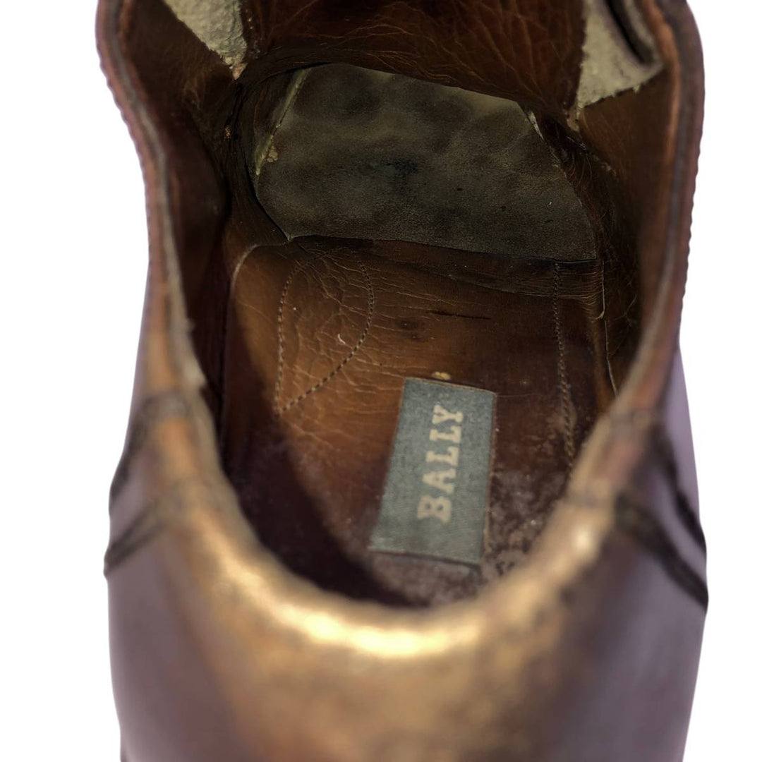 Bally plain toe shoes Men's 26.0cm unclear brown type Vintage Second Hand