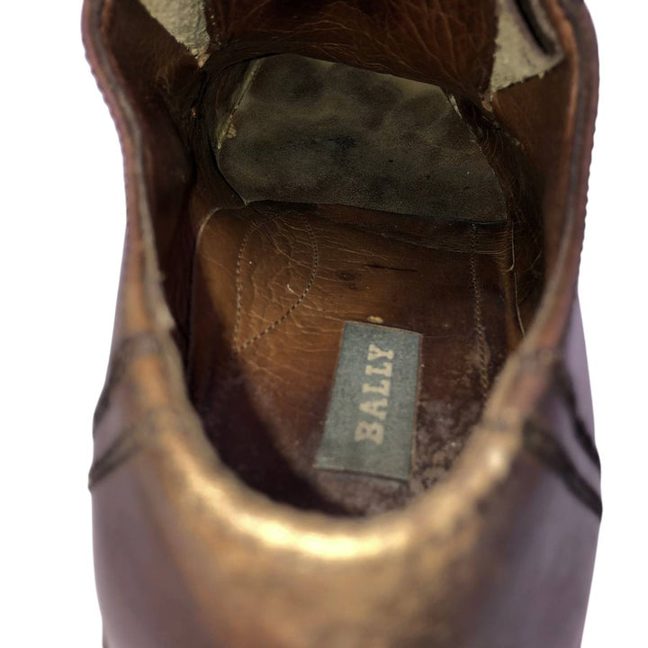Bally plain toe shoes Men's 26.0cm unclear brown type Vintage Second Hand