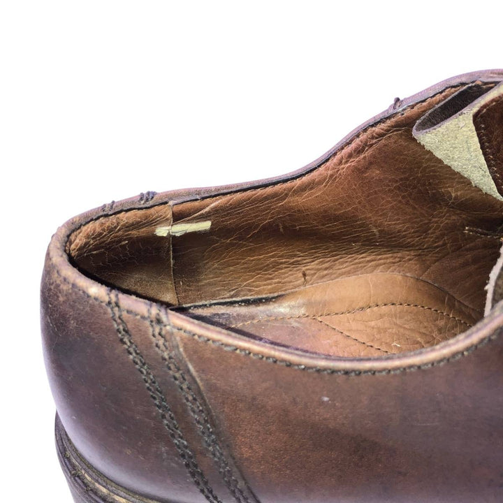 Bally plain toe shoes Men's 26.0cm unclear brown type Vintage Second Hand