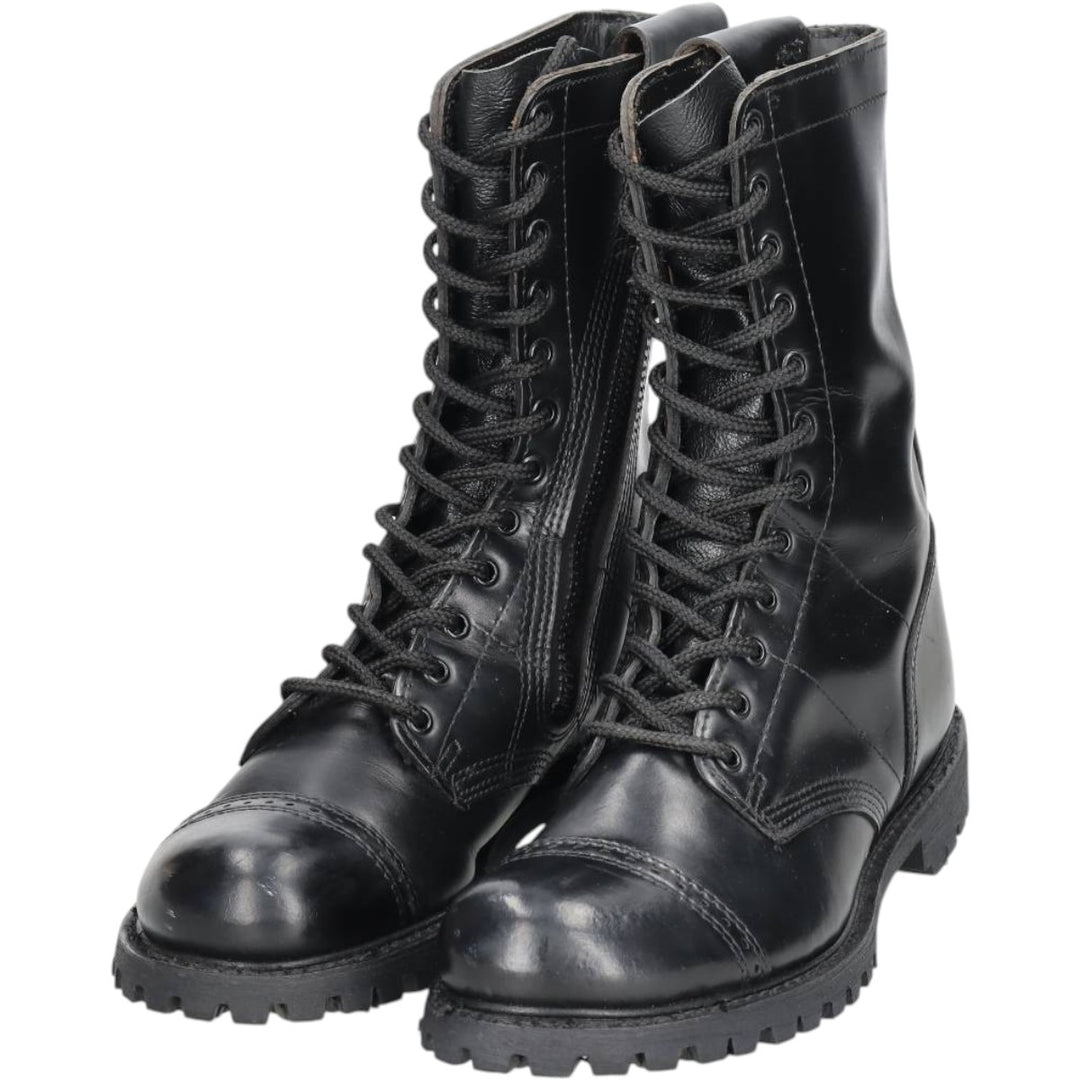 Corcoran 985 HH BRAND Side Zip Straight Tip Jump Boots, Made in USA, Size 9M Men's 27.0cm genuine leather black type Vintage Second Hand