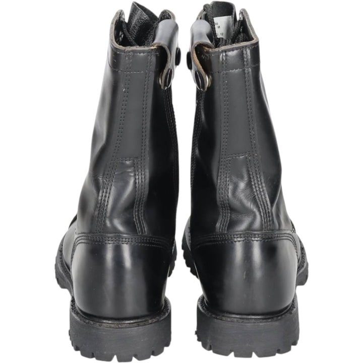 Corcoran 985 HH BRAND Side Zip Straight Tip Jump Boots, Made in USA, Size 9M Men's 27.0cm genuine leather black type Vintage Second Hand