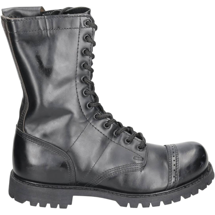 Corcoran 985 HH BRAND Side Zip Straight Tip Jump Boots, Made in USA, Size 9M Men's 27.0cm genuine leather black type Vintage Second Hand