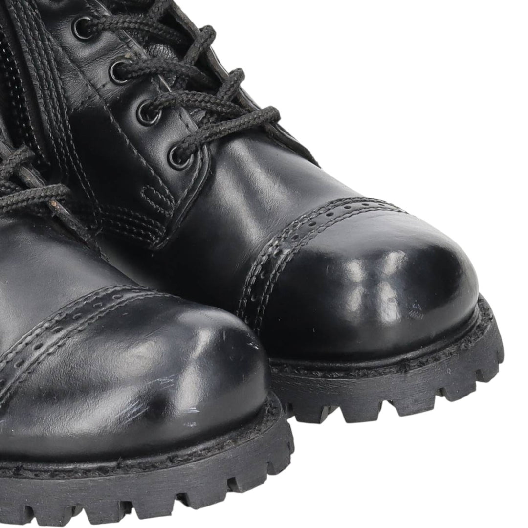 Corcoran 985 HH BRAND Side Zip Straight Tip Jump Boots, Made in USA, Size 9M Men's 27.0cm genuine leather black type Vintage Second Hand