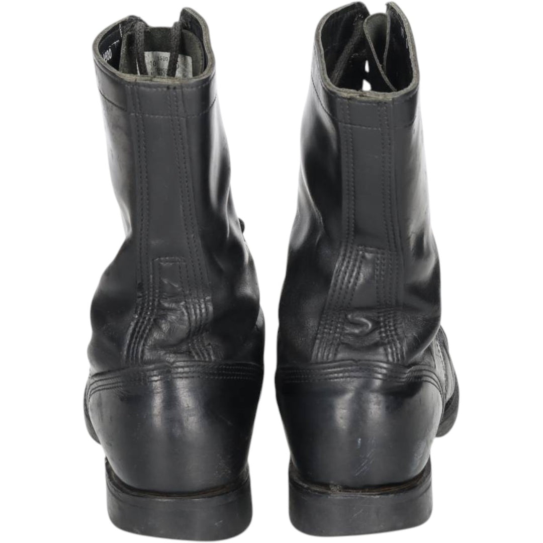 Corcoran Steel Toe Straight Tip Jump Boots, Made in USA, Size 10D Men's 28.0cm genuine leather black type Vintage Second Hand