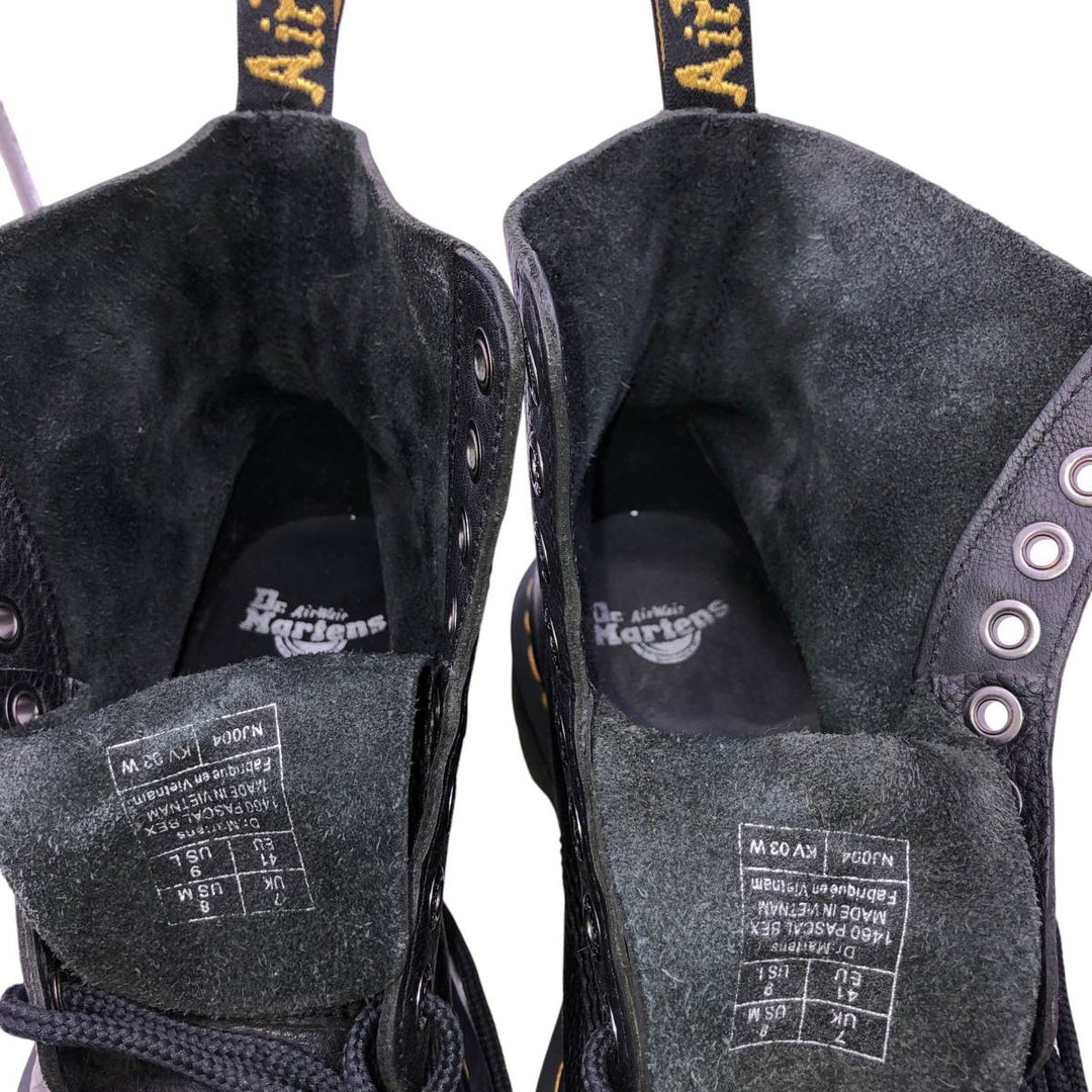 Dr. Martens 1460 8-Eye Boots 7 Men's 26.0cm unclear black type Vintage Second Hand