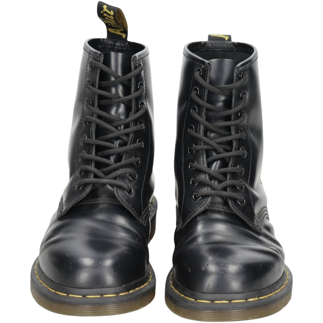 Dr. Martens 8-hole boots, made in Vietnam, size 7 Men's 26.0cm unclear black type Vintage Second Hand