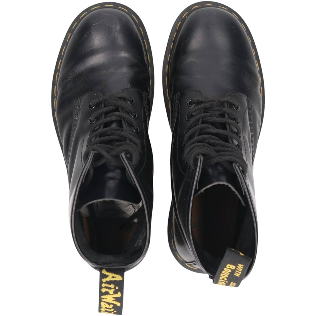 Dr. Martens 8-hole boots, made in Vietnam, size 7 Men's 26.0cm unclear black type Vintage Second Hand