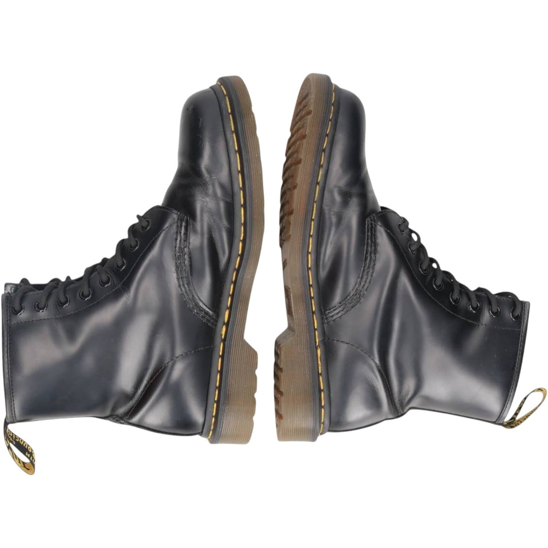 Dr. Martens 8-hole boots, made in Vietnam, size 7 Men's 26.0cm unclear black type Vintage Second Hand