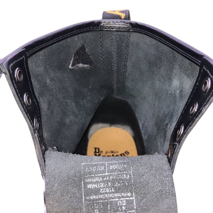 Dr. Martens 8-hole boots, made in Vietnam, size 7 Men's 26.0cm unclear black type Vintage Second Hand