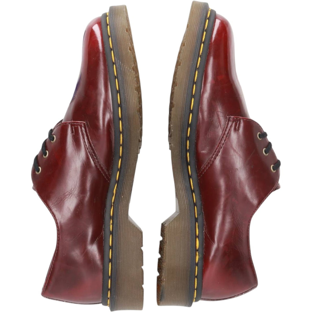 Dr. Martens 3-hole shoes 8 Men's 27.0cm unclear burgundy type Vintage Second Hand