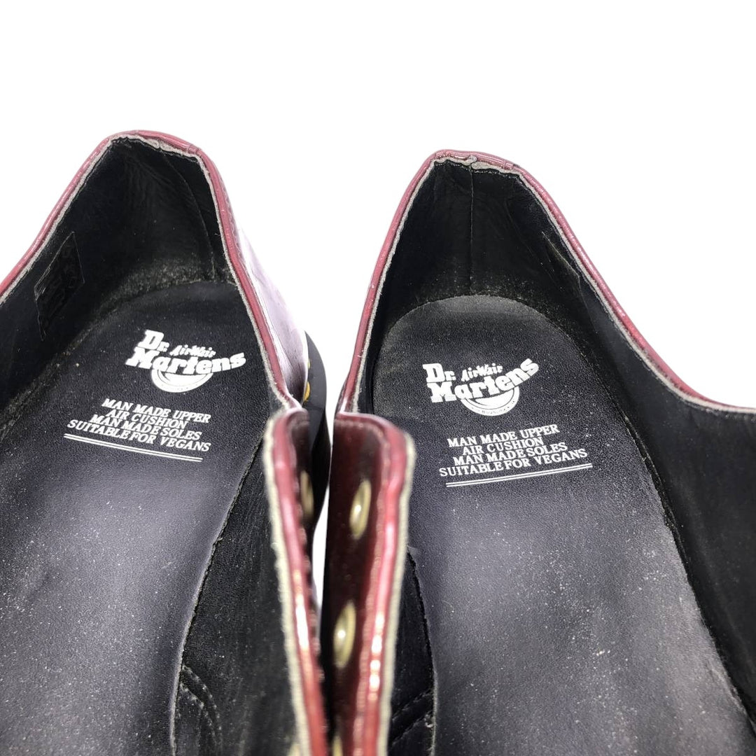 Dr. Martens 3-hole shoes 8 Men's 27.0cm unclear burgundy type Vintage Second Hand