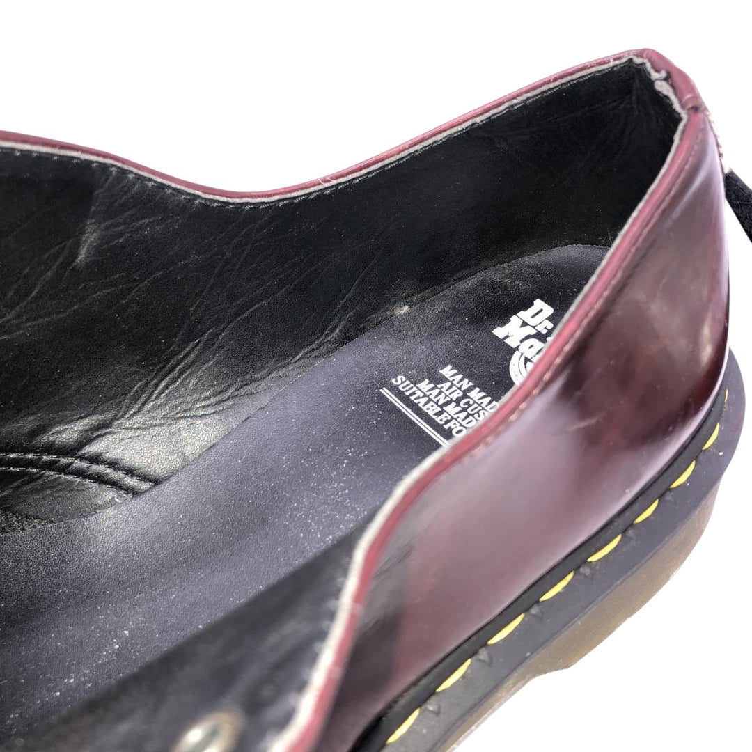 Dr. Martens 3-hole shoes 8 Men's 27.0cm unclear burgundy type Vintage Second Hand