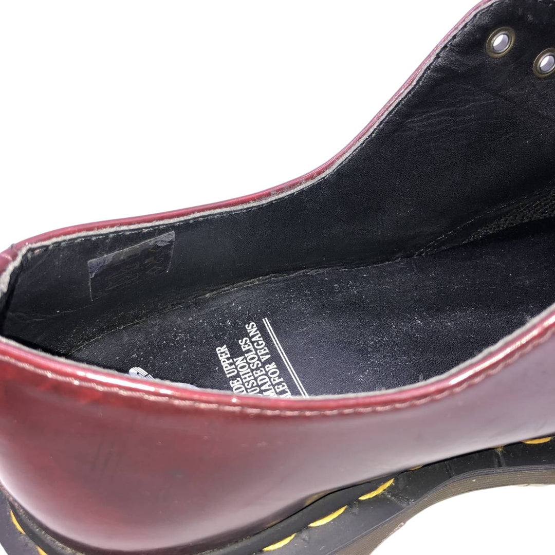 Dr. Martens 3-hole shoes 8 Men's 27.0cm unclear burgundy type Vintage Second Hand