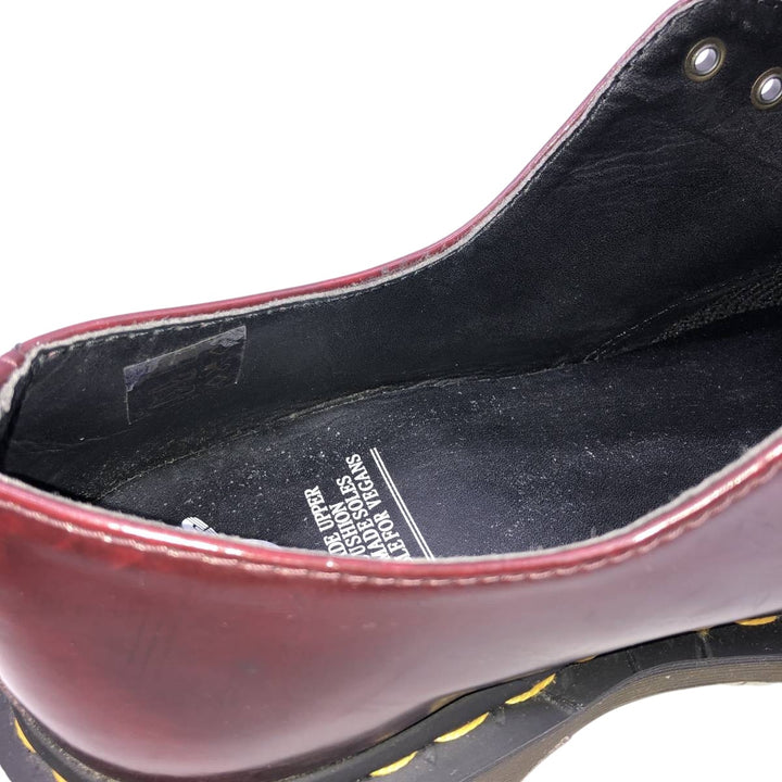 Dr. Martens 3-hole shoes 8 Men's 27.0cm unclear burgundy type Vintage Second Hand