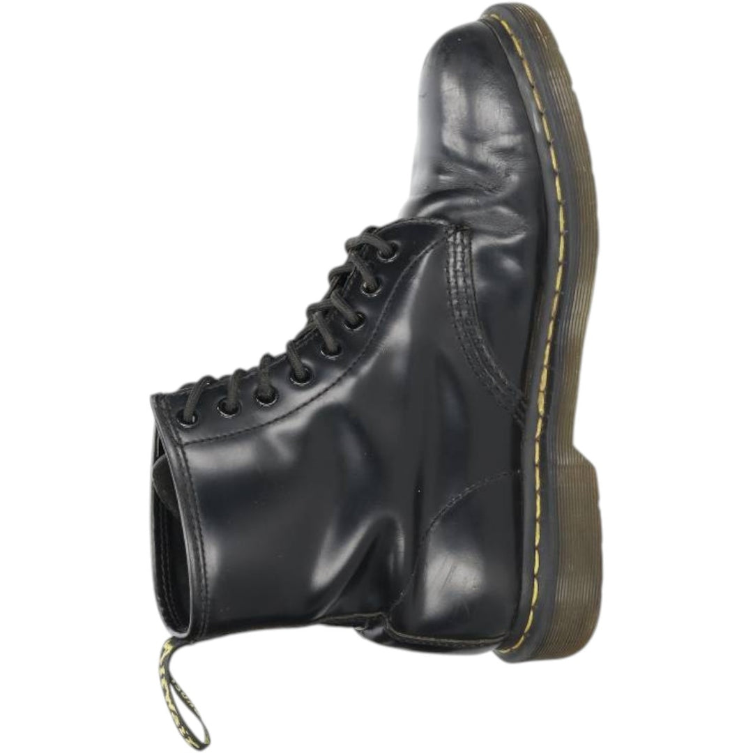 Dr. Martens THE ORIGINAL 8-hole boots, size 7 Men's 26.0cm unclear black type Vintage Second Hand