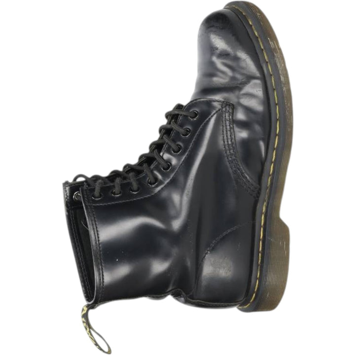 Dr. Martens THE ORIGINAL 8-hole boots, size 7 Men's 26.0cm unclear black type Vintage Second Hand