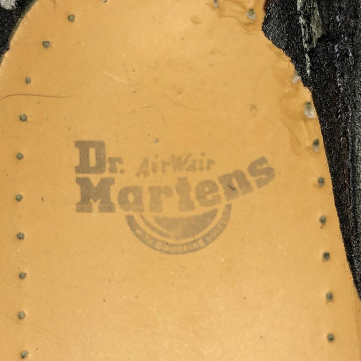 Dr. Martens THE ORIGINAL 8-hole boots, size 7 Men's 26.0cm unclear black type Vintage Second Hand