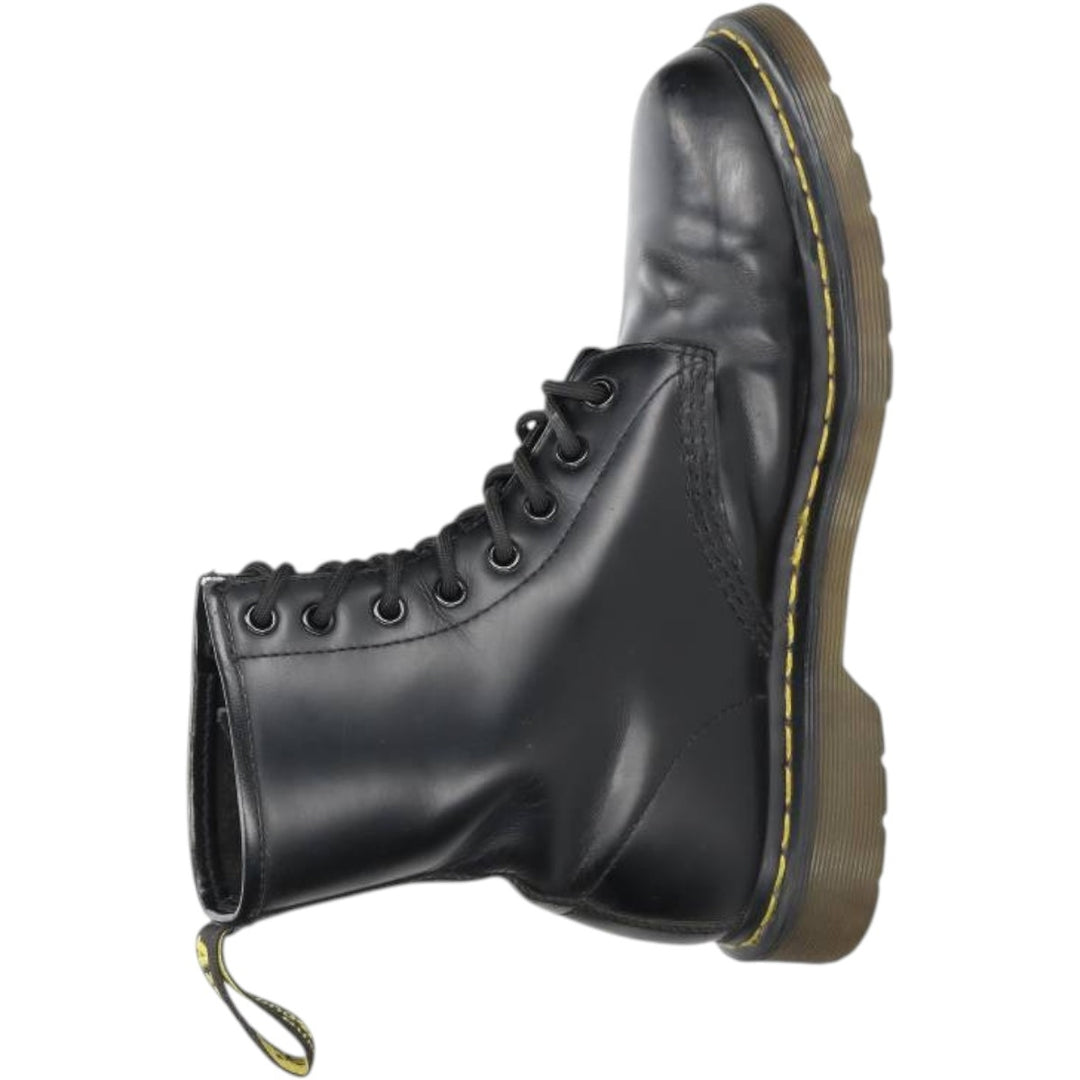Dr. Martens THE ORIGINAL 8-hole boots, size 7 Men's 26.0cm unclear black type Vintage Second Hand