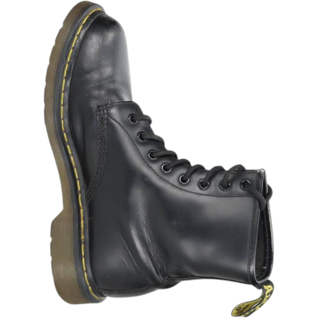 Dr. Martens THE ORIGINAL 8-hole boots, size 7 Men's 26.0cm unclear black type Vintage Second Hand