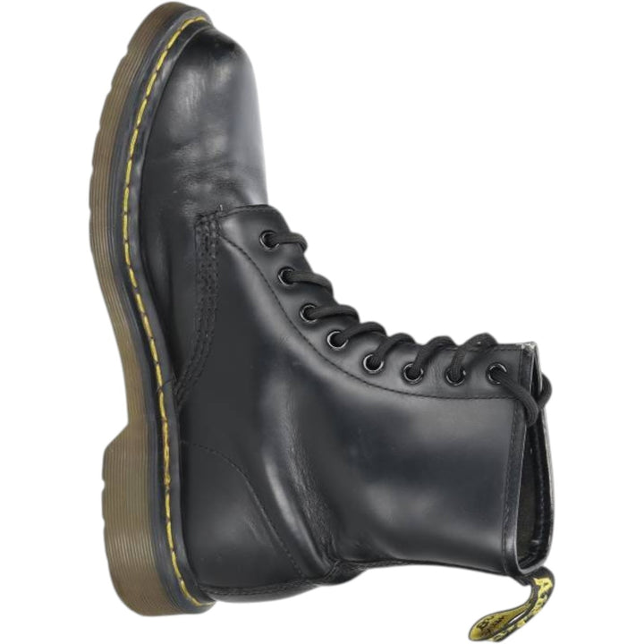 Dr. Martens THE ORIGINAL 8-hole boots, size 7 Men's 26.0cm unclear black type Vintage Second Hand