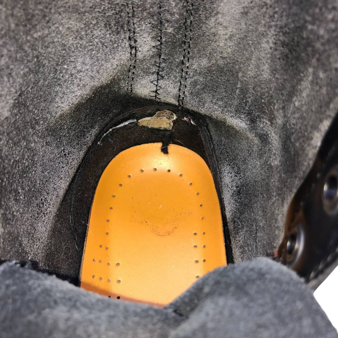 Dr. Martens THE ORIGINAL 8-hole boots, size 7 Men's 26.0cm unclear black type Vintage Second Hand