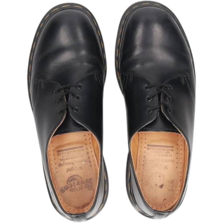 Dr. Martens 3-hole shoes made in the UK 9 Men's 28.0cm genuine leather black type Vintage Second Hand