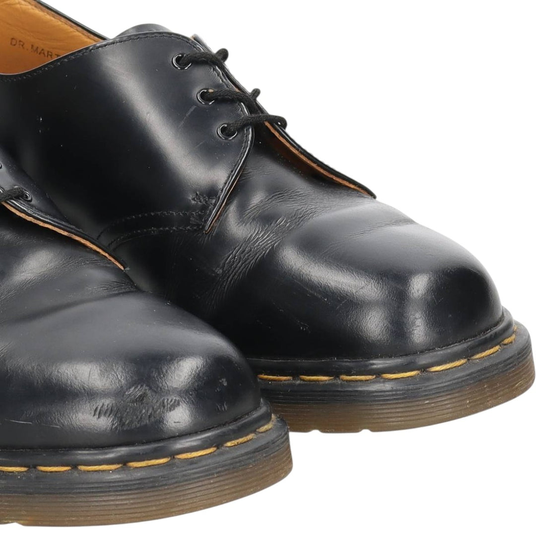 Dr. Martens 3-hole shoes made in the UK 9 Men's 28.0cm genuine leather black type Vintage Second Hand