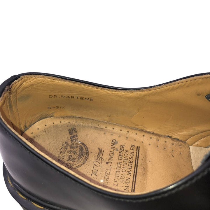 Dr. Martens 3-hole shoes made in the UK 9 Men's 28.0cm genuine leather black type Vintage Second Hand