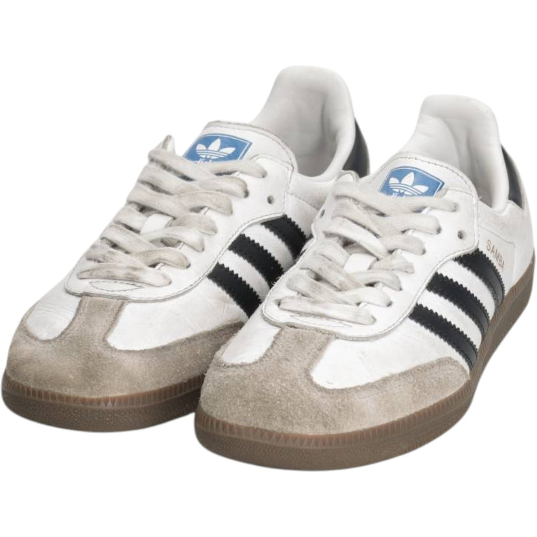 Adidas SAMBA Sneakers 7 1/2 Women's 25.0cm unclear white type Vintage Second Hand