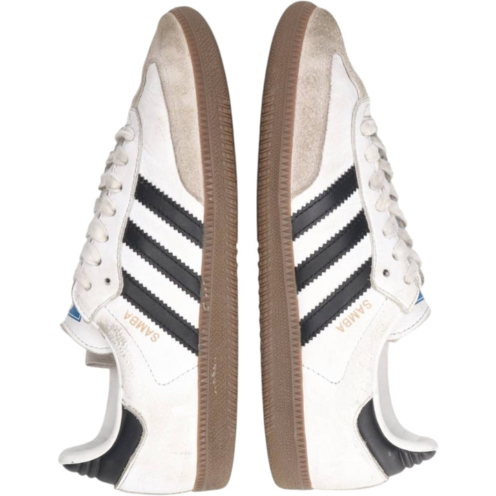Adidas SAMBA Sneakers 7 1/2 Women's 25.0cm unclear white type Vintage Second Hand