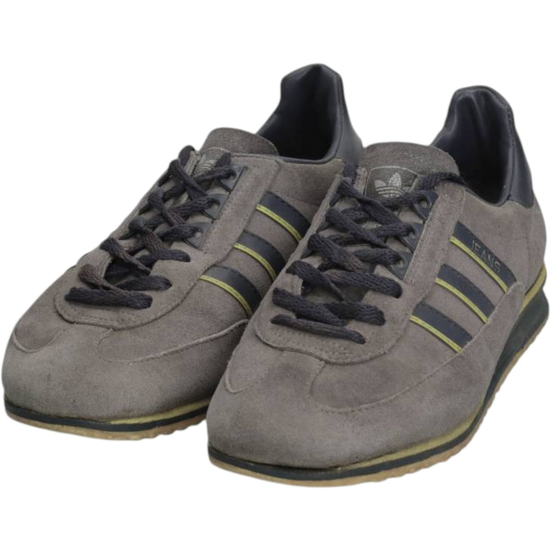 Adidas Jeans sneakers size 6 Women's 24.5cm Genuine Leather Suede gray type Vintage Second Hand