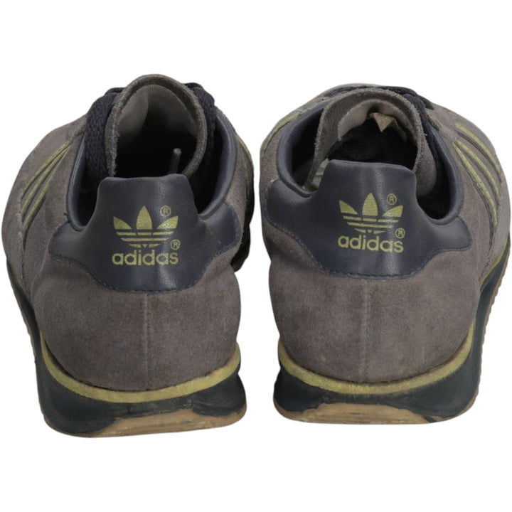 Adidas Jeans sneakers size 6 Women's 24.5cm Genuine Leather Suede gray type Vintage Second Hand