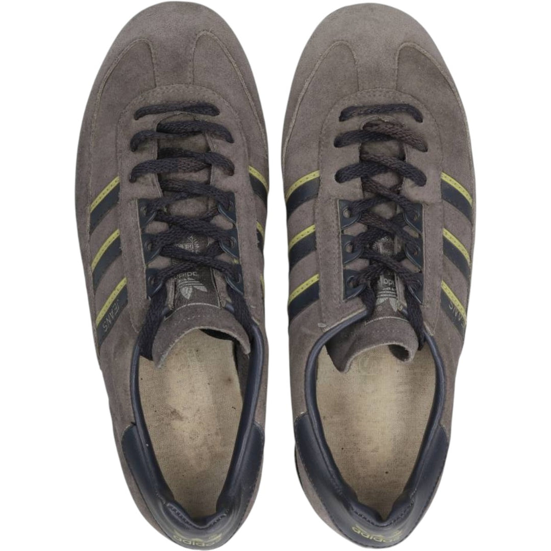 Adidas Jeans sneakers size 6 Women's 24.5cm Genuine Leather Suede gray type Vintage Second Hand
