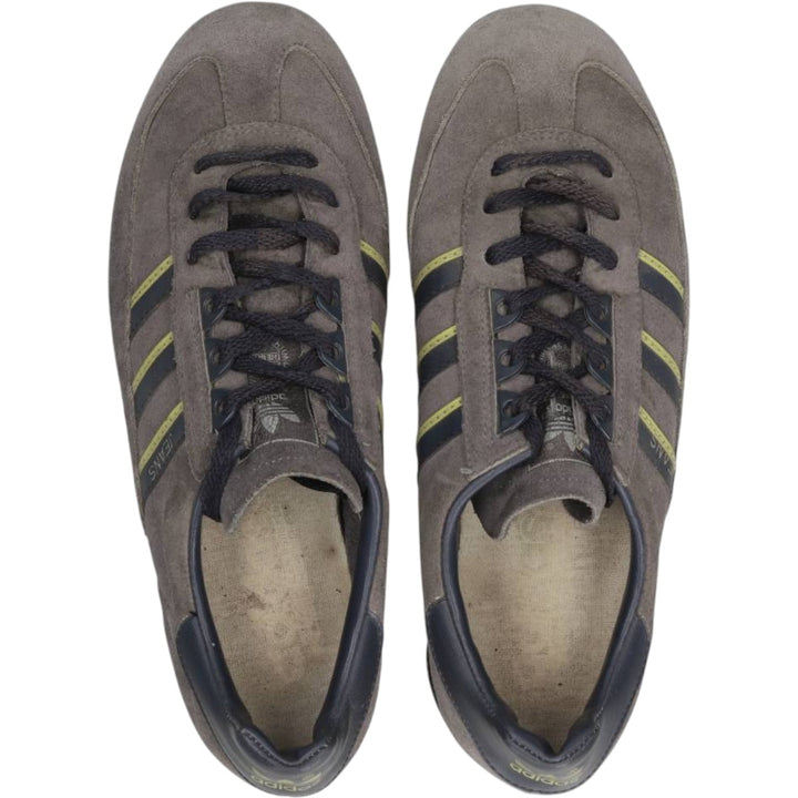 Adidas Jeans sneakers size 6 Women's 24.5cm Genuine Leather Suede gray type Vintage Second Hand