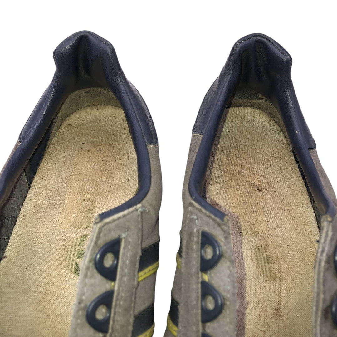 Adidas Jeans sneakers size 6 Women's 24.5cm Genuine Leather Suede gray type Vintage Second Hand